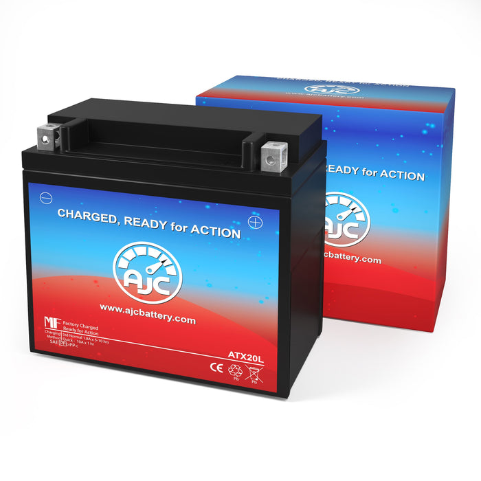 Yamaha YFM600FW Grizzly 600CC ATV Replacement Battery (1998-2001)