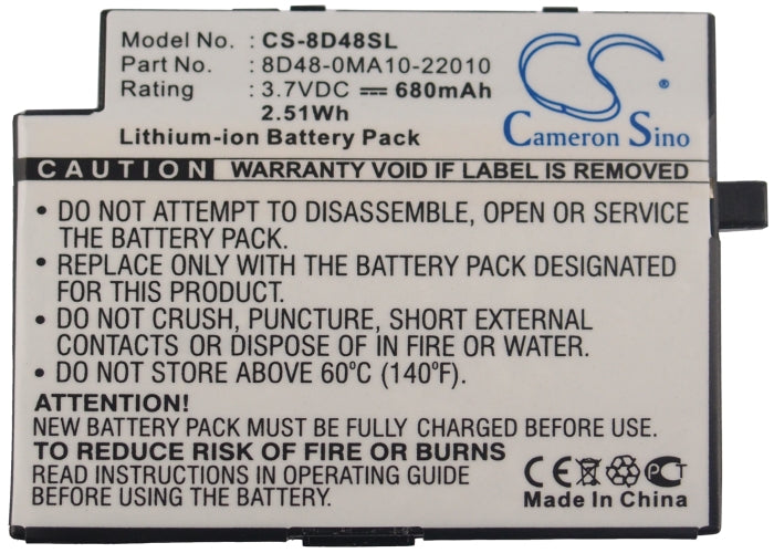 Sendo M500 M525 M550 M551 M570 SOU S681 Mobile Phone Replacement Battery-5
