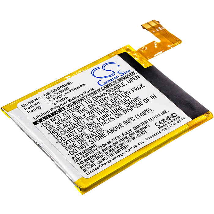 Amazon D01100 Kindle 4 Kindle 4G Kindle 5 Kindle 6 Replacement Battery-main