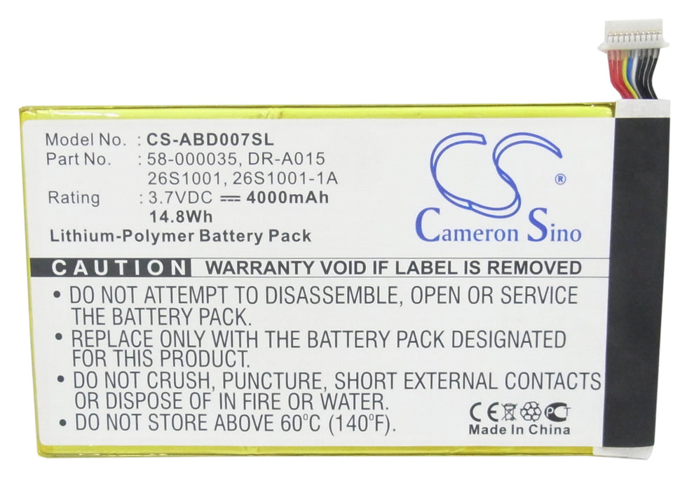 Amazon KC2 KC2-D Kindle Fire 7in Kindle Fire HD Kindle Fire HD 2013 X43Z60 Tablet Replacement Battery-5