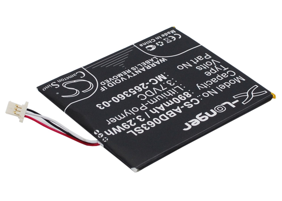 Amazon kindle 499 kindle 558 Kindle 7 Kindle 7th Generation Kindle 8 Kindle 8th Generation Kindle X SY69JL WP63GW eReader Replacement Battery-3