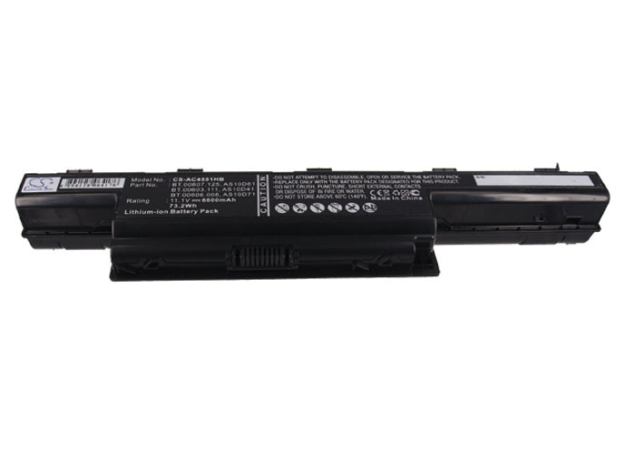 Emachines D442 D528 E440 E442 E640 NEW85 6600mAh Laptop and Notebook Replacement Battery-5