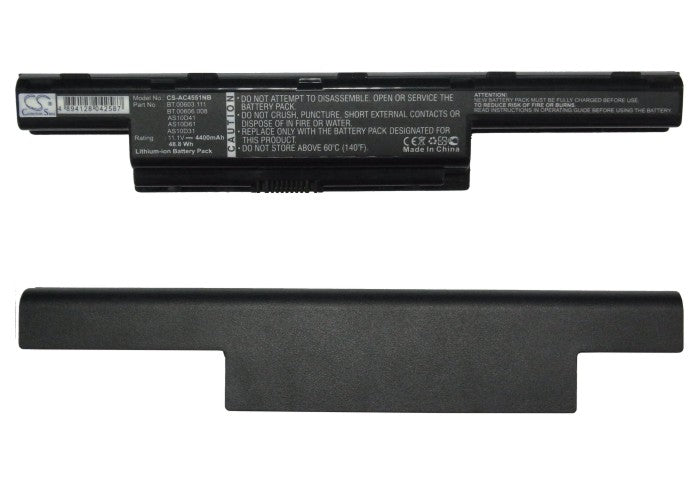 Acer Aspire 4250 Aspire 4250-C52G25Mikk Aspire 4250-E352G50MI Aspire 4250G Aspire 4250Z Aspire 4251 As 4400mAh Laptop and Notebook Replacement Battery-5