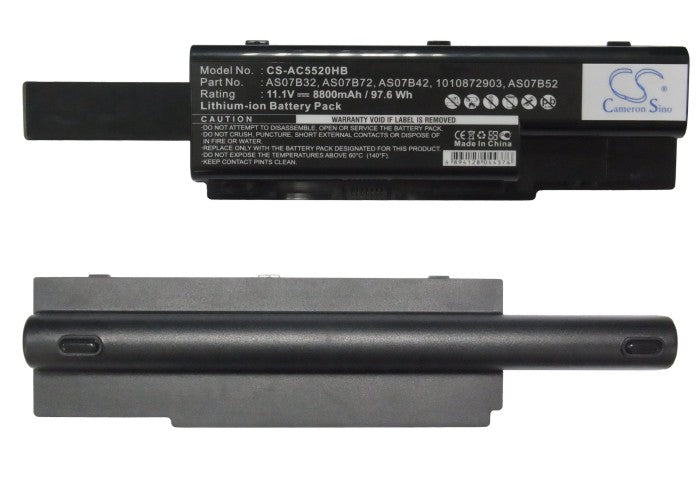 Acer Aspire Aspire 5220G Aspire 5230 Aspire 5235 Aspire 5310 Aspire 5310G Aspire 5315 Aspire 5315G Aspire 5330 Laptop and Notebook Replacement Battery-5