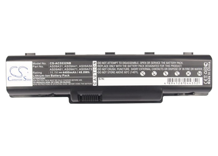Acer Acer Aspire 5517-5086 Aspire 4732 Aspire 4732Z Aspire 4732Z-431G16Mn Aspire 4732Z-432G25MN Aspire 5332 As Laptop and Notebook Replacement Battery-5