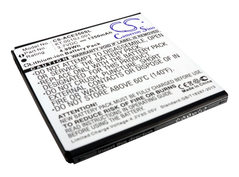 Acer AK330 AK330S AT390 E350 Liquid C Liquid Galla Replacement Battery-main