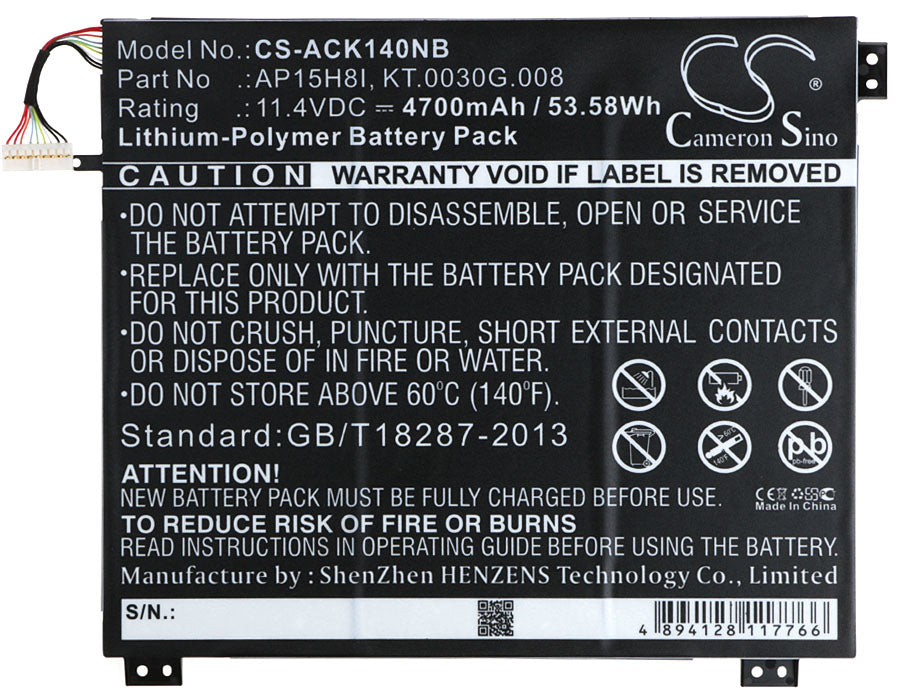 Acer AO1-431-C139 AO1-431-C4XG AO1-431-C7F9 AO1-431-C8G8 Aspire One Cloudbook 14 Aspire One Cloudbook 1-431 As Laptop and Notebook Replacement Battery-5