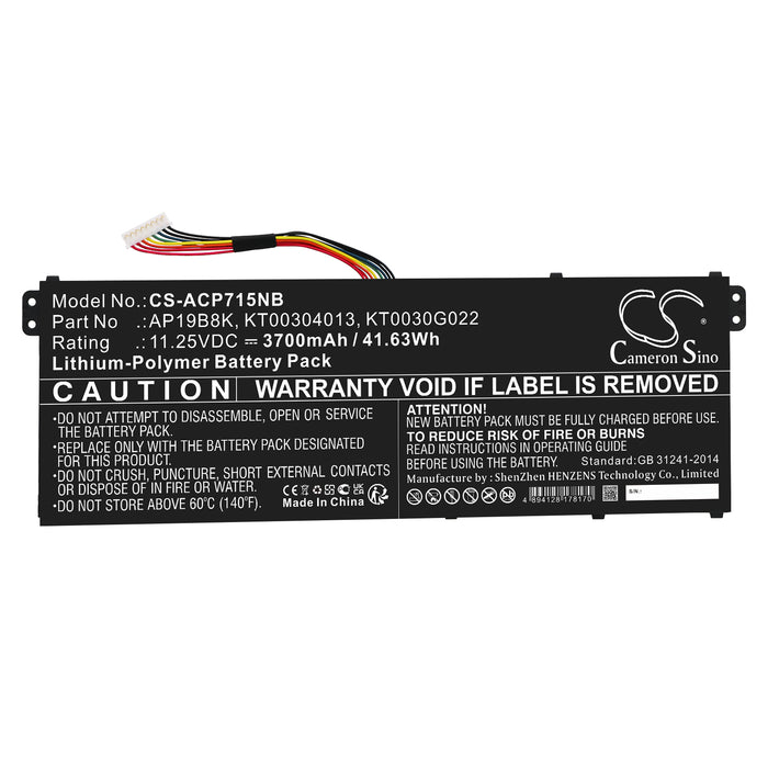 Acer Aspire 3 A314-22-A1YY Aspire 3 A314-22-R029 Aspire 3 A314-22-R2TB Aspire 3 A314-22-R3Z0 Aspire 3 A314-22- Laptop and Notebook Replacement Battery
