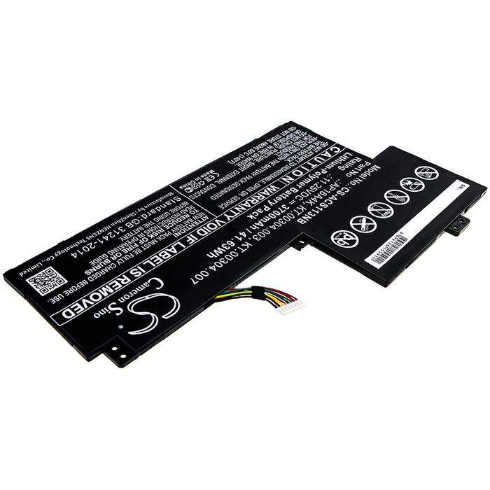 Acer Aspire One Cloudbook 11 AO1-13 Aspire One Cloudbook 11 AO1-13 Aspire One Cloudbook 11 AO1-13 Aspire One C Laptop and Notebook Replacement Battery-2