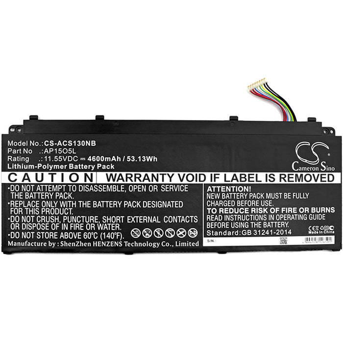Acer Aspire S 13 Aspire S 13 S5-371-52JR Aspire S 13 S5-371T-58CC Aspire S13 Aspire S13 S5-371 Aspire S13 S5-3 Laptop and Notebook Replacement Battery-3
