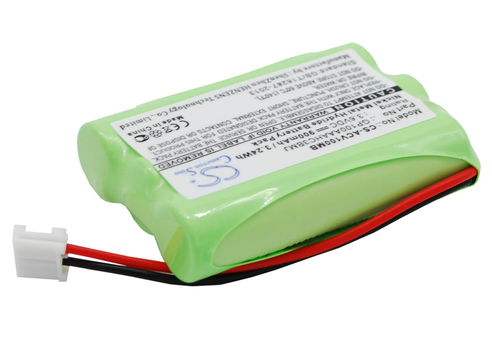 Audioline Baby Care V100 G10221GC001474 Baby Monitor Replacement Battery-3