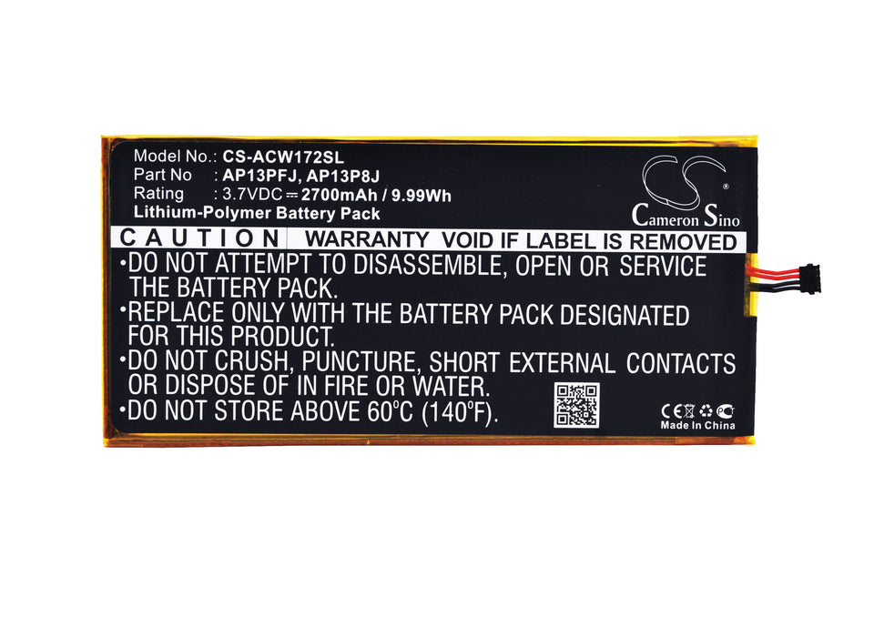 Acer Iconia B1-720 Iconia B1-720-81111G00nkr Iconia B1-720-81111G01nki Iconia B1-720-L804 Iconia B1-720-L864 Tablet Replacement Battery-5