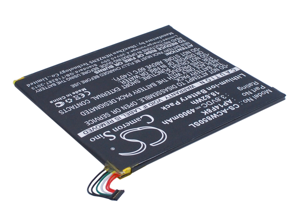 Acer A1-840 A1-850-A1410 A1-860 A1-860-19LU B1-820 B1-830 B1-850 WiFi 16GB GT-810 Iconia One 8 Iconia Tab 8 Iconia Tab A1-8 Tablet Replacement Battery-2