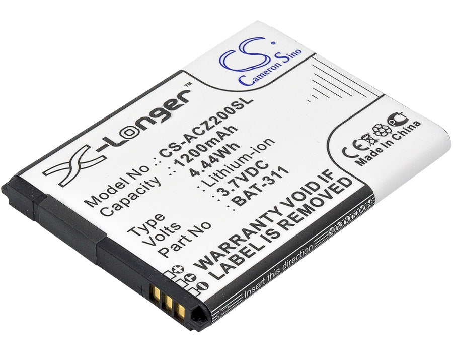 Acer Liquid M220 Liquid M220 Dual SIM Liquid Z200  Replacement Battery-main