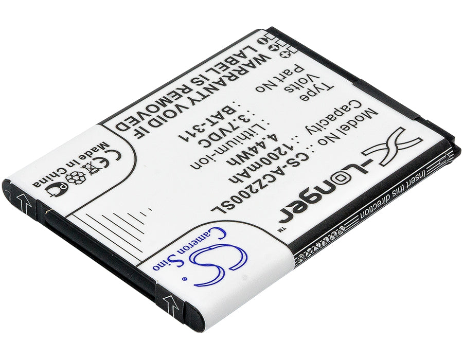 Acer Liquid M220 Liquid M220 Dual SIM Liquid Z200 Liquid Z220 Liquid Z220 Dual SIM Liquid Z220 Duo M220 Z200 Mobile Phone Replacement Battery-2
