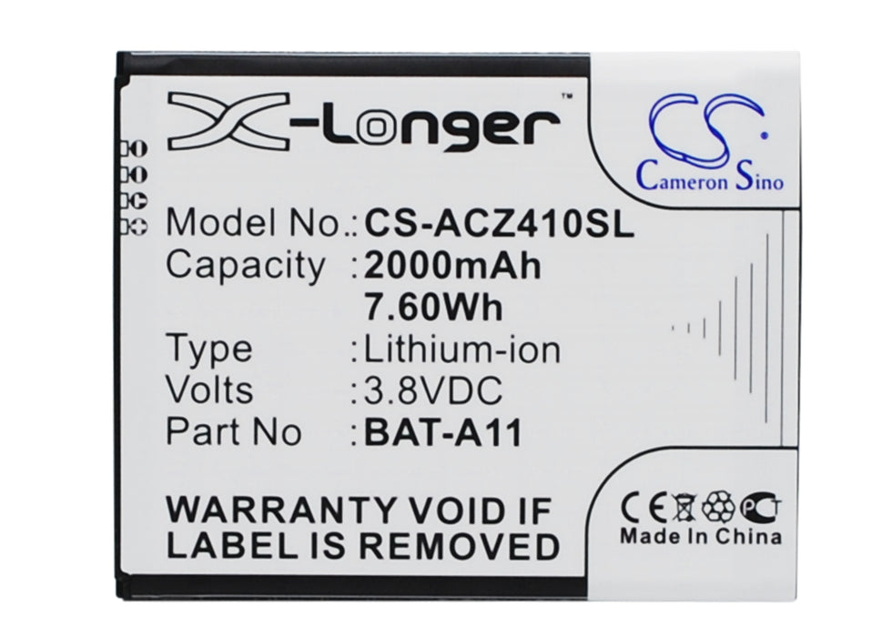 Acer Liquid M330 Liquid M330 Dual SIM Liquid M330  Replacement Battery-main
