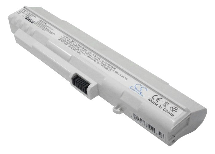 Gateway LT1000 LT1001 LT1001G LT1001 White 4400mAh Replacement Battery-main