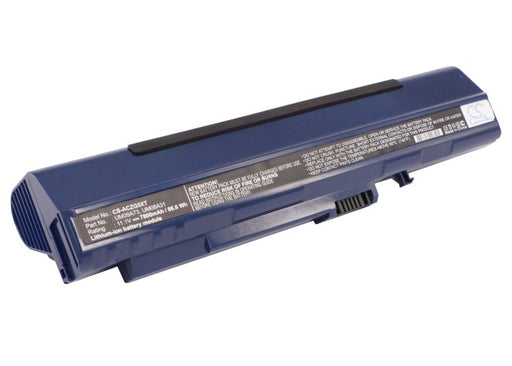 Gateway LT1000 LT1001 LT1001G LT1001J Blue 7800mAh Replacement Battery-main