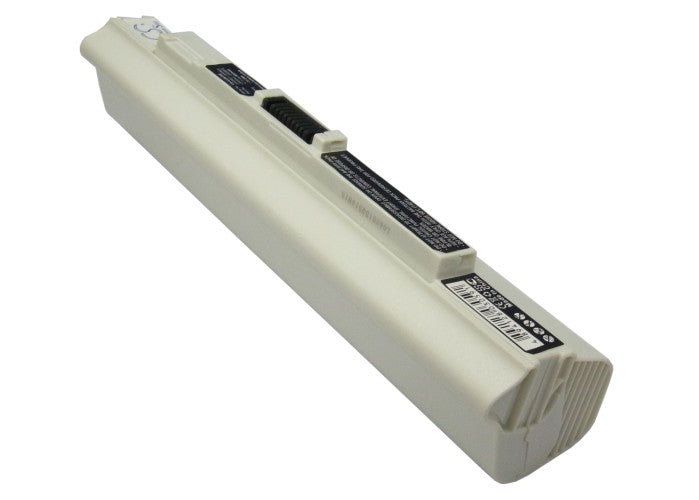 Acer Aspire One 531 Aspire One 751 Aspire One 751-Bk23 Aspire One 751-Bk23F Aspire One 751-Bk26  6600mAh White Laptop and Notebook Replacement Battery-2