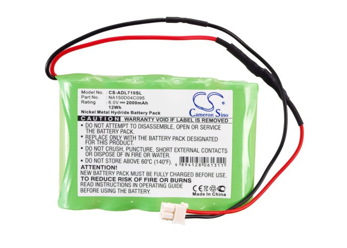 Snap On Sun LS2000 UEI ADL7100 Replacement Battery-5
