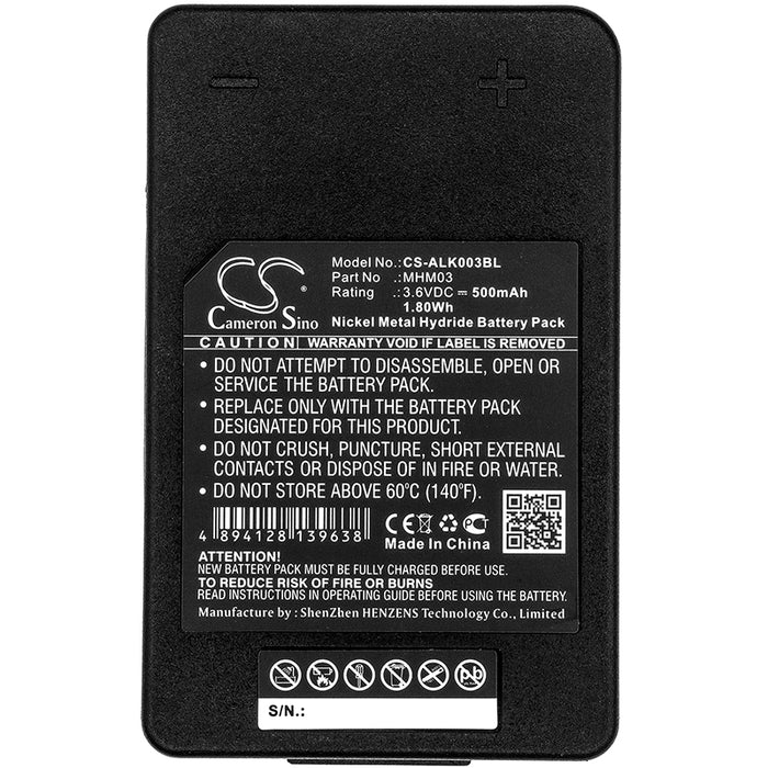 Autec LK NEO 500mAh Remote Control Replacement Battery-3