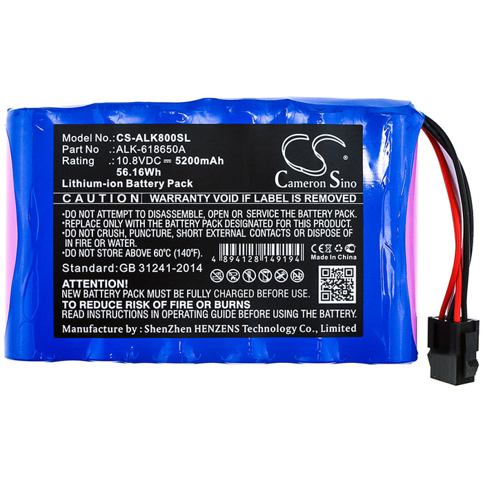 Eloik ALK-80 ALK-88 ALK-88A HH-88 5200mAh Replacement Battery-3