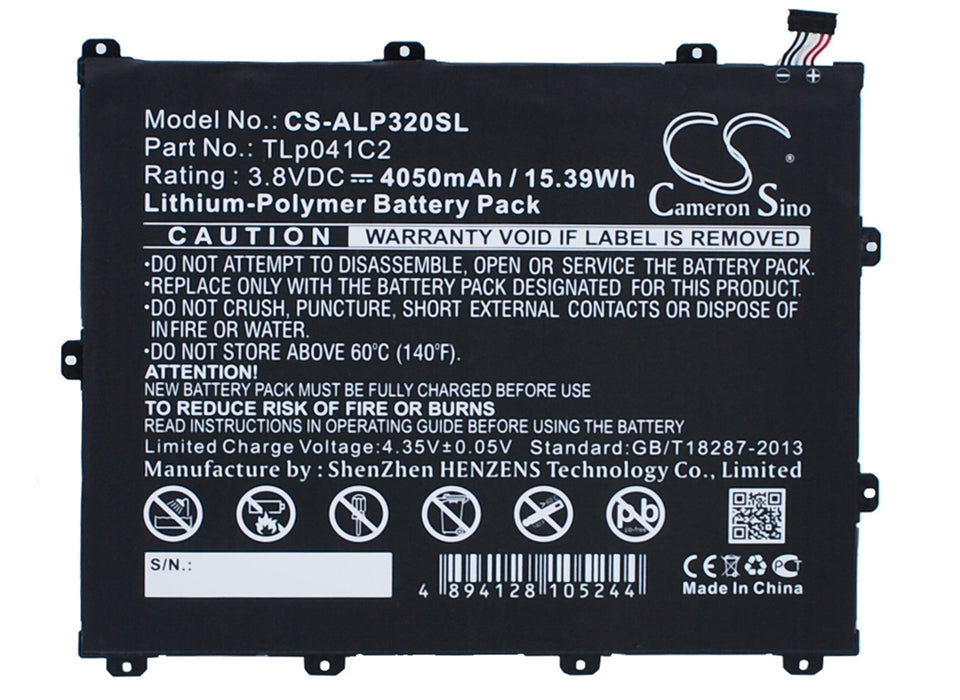 Alcatel One Touch Hero 8 One Touch POP 8 OT-9020A  Replacement Battery-main