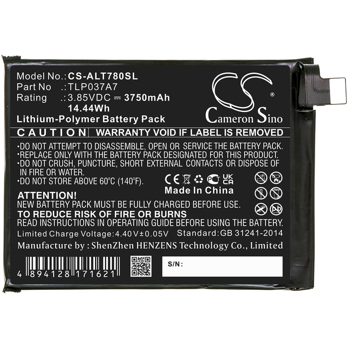 Alcatel Plex T780H Mobile Phone Replacement Battery-3