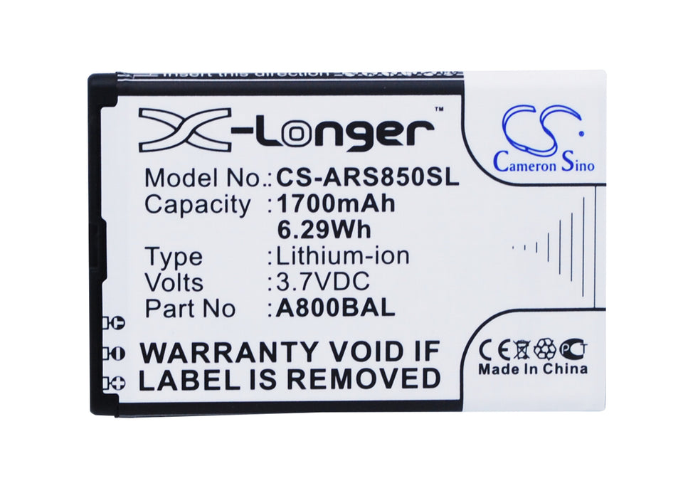 Avus S62 Mobile Phone Replacement Battery-5