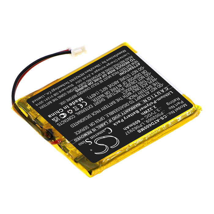Alecto DBX-60 Baby Monitor Replacement Battery