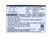 At&T AC779S AirCard 779S AirCard 779S 4G AirCard 810 AirCard 810S NTGR779ABB Unite Express 2000mAh Hotspot Replacement Battery-5