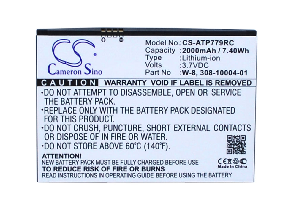 At&T AC779S AirCard 779S AirCard 779S 4G AirCard 810 AirCard 810S NTGR779ABB Unite Express 2000mAh Hotspot Replacement Battery-5