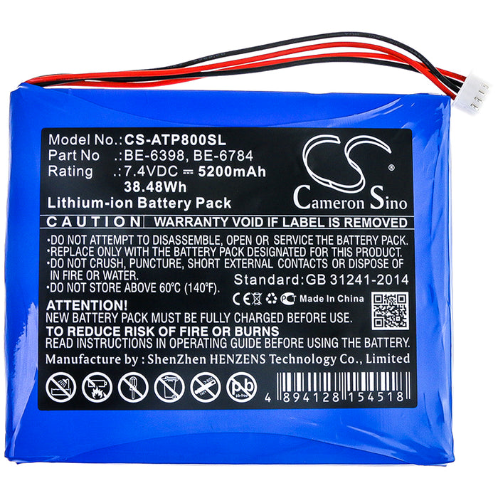 Aetep AT800 AT-800 AT810 AT-810 AT820 AT-820 AT830 Replacement Battery-3