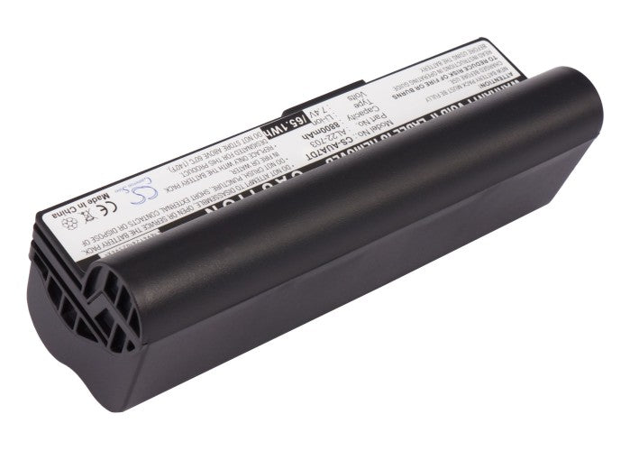Asus Eee PC 701SD Eee PC 701SDX Eee PC 703 Eee PC 900a Eee PC 900-BK010X Eee PC 900-BK028 Eee PC 8800mAh Black Laptop and Notebook Replacement Battery-2