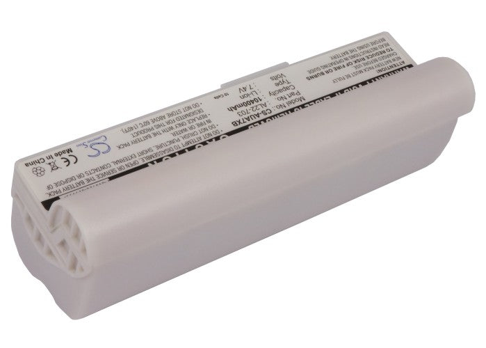 Asus Eee PC 701SD Eee PC 701SDX Eee PC 703 Eee PC 900a Eee PC 900-BK010X Eee PC 900-BK028 Eee P 10400mAh White Laptop and Notebook Replacement Battery-2