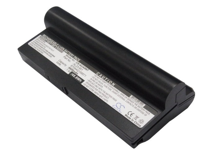 Asus Eee PC 1000 Eee PC 1000H Eee PC Black 6600mAh Replacement Battery-main