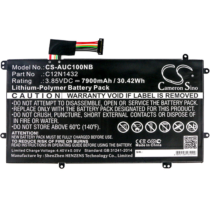 Asus 90NL0971-M00290 C100PA C100PA_C-3J C100PA-3J C100PA-DB01 C100PA-DB02 C100PA-FS0001 C100PA-FS0002 C100PA-R Laptop and Notebook Replacement Battery-3