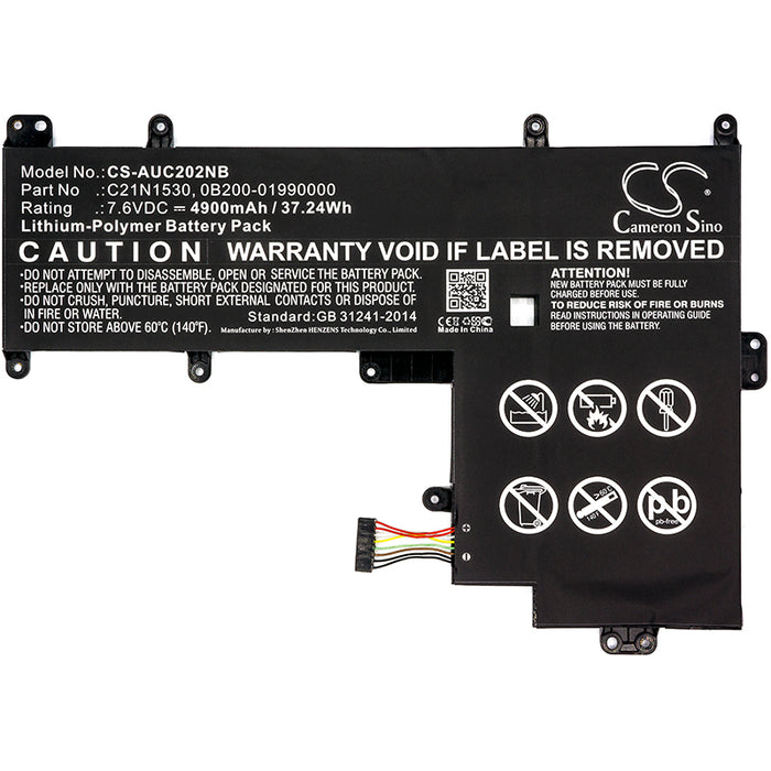 Asus C202SA C202SA-2A C202SA-3A C202SA-GJ0024 C202SA-GJ0025 C202SA-GJ0027 C202SA-GJ0033 C202SA-GJ0050 C202SA-G Laptop and Notebook Replacement Battery-3