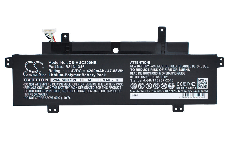 Asus C300MA_C-2A C300MA-2A C300MA-2B C300MA-2C C30 Replacement Battery-main