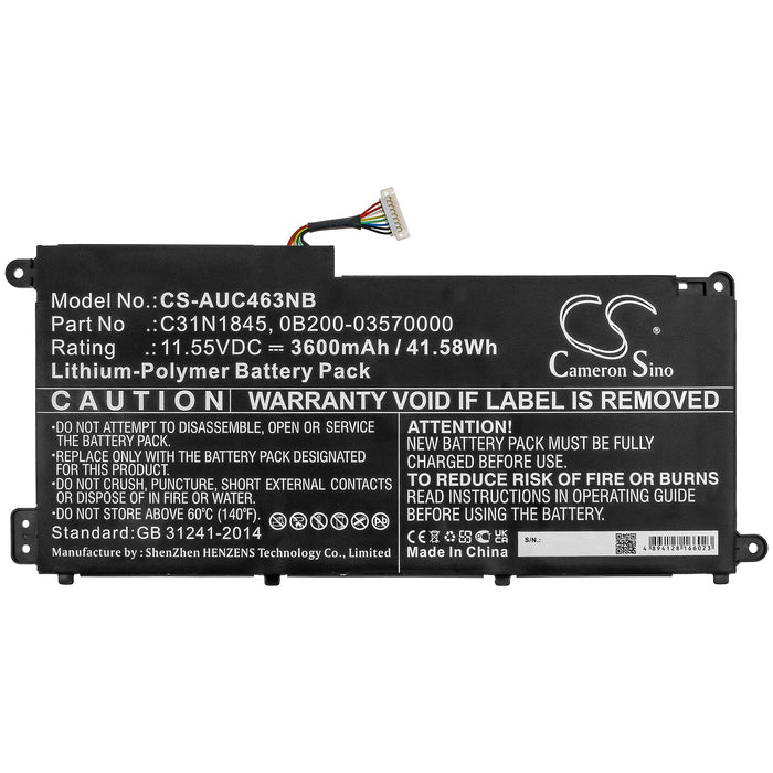 Asus Chromebook C436FA Laptop and Notebook Replacement Battery-3