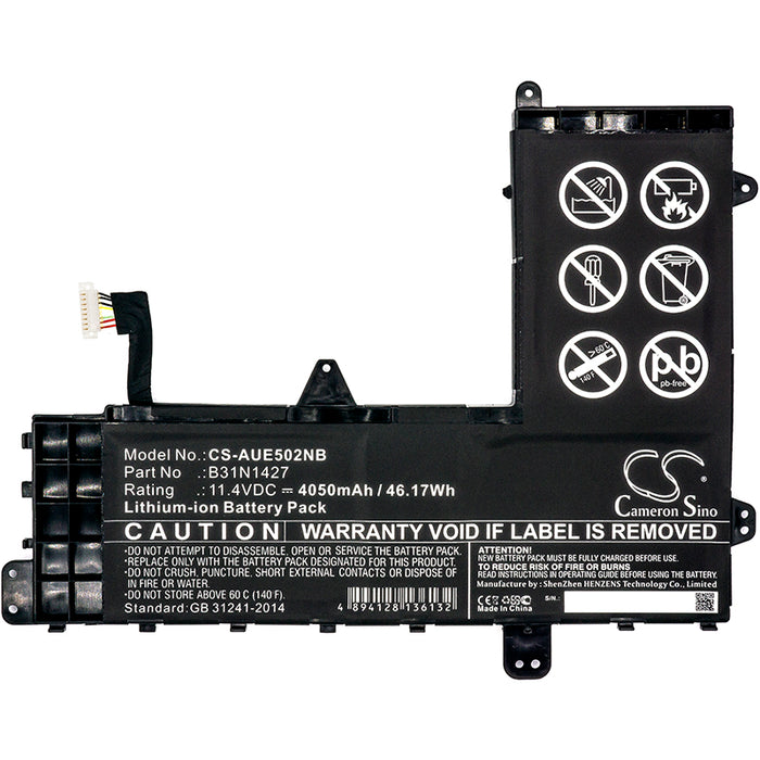 Asus E502M E502MA Eee Book E502MA Eeebook E502MA-XX0004D Eeebook E502MA-XX0016T Eeebook E502MA-XX0020T Eeebook Laptop and Notebook Replacement Battery-3