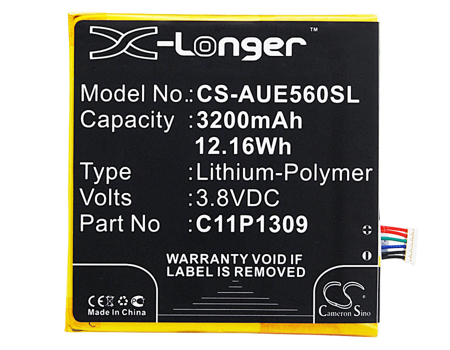 Asus Fonepad Note 6 Fonepad Note FHD6 K00G ME560CG Padfone Note 6 Mobile Phone Replacement Battery-5