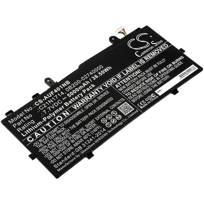 Asus J401CA J401MA J401NA TP401 TP401CA TP401CA-BZ Replacement Battery-main