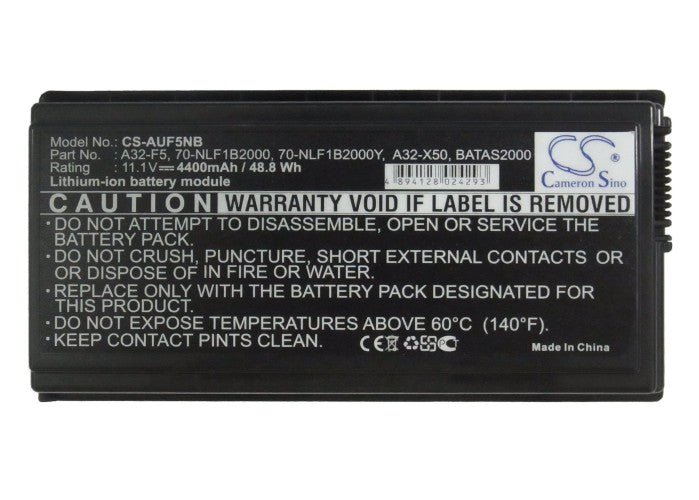 Asus F5 F5GL F5M F5N F5R F5RI F5RL-AP060C F5RL-AP460C F5SL F5SL-AP177D F5SR F5SR-AP089C F5V F5VI F5VL F5VL-A2  Laptop and Notebook Replacement Battery-5