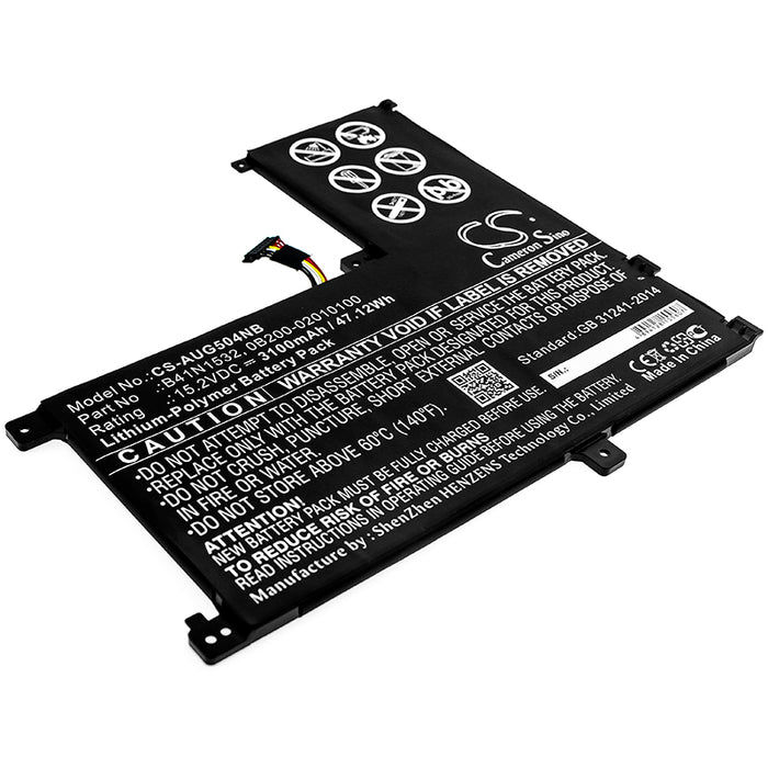 Asus Q504U Q504UA Q504UA-BBI5T12 Q504UA-BHI5T13 Q5 Replacement Battery-main