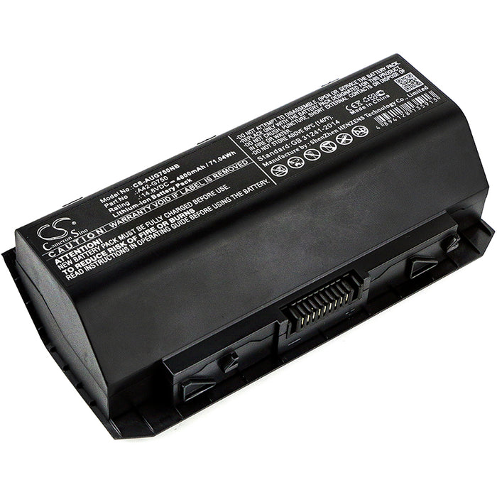 Asus G750 G750J G750JH G750JM G750JS G750JW G750JX Replacement Battery-main