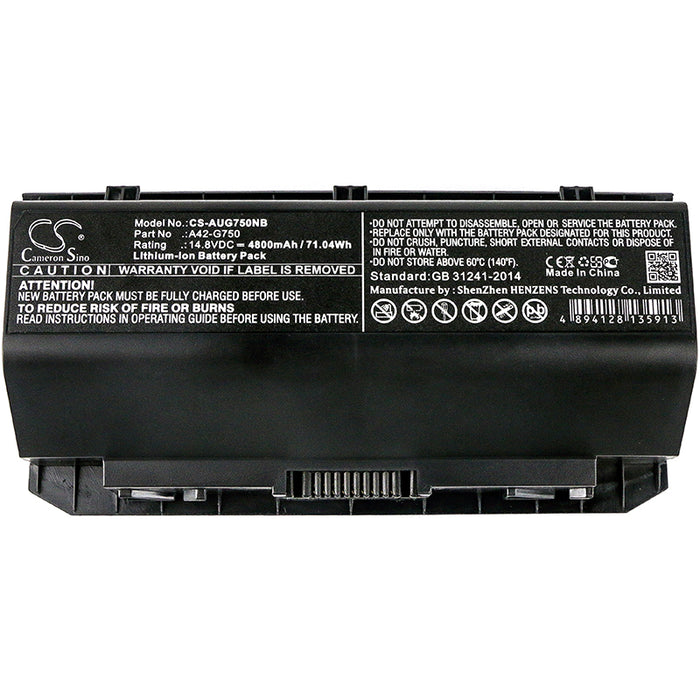 Asus G750 G750J G750JH G750JM G750JS G750JW G750JX G750JZ ROG G750 ROG G750J ROG G750JH ROG G750JM ROG G750JS  Laptop and Notebook Replacement Battery-3