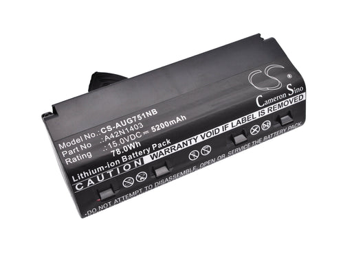 Asus G751 G751J G751J-BHI7T25 G751JL-BSi7T28 G751J Replacement Battery-main