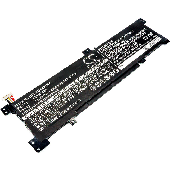 Asus A400U A401L K401 K401LB K401LB5010 K401LB5200 Replacement Battery-main