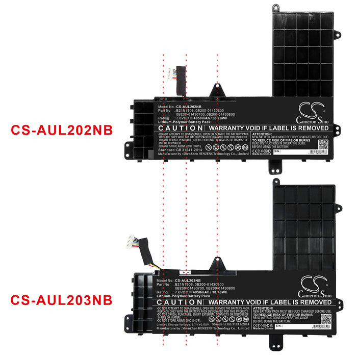 Asus ExpertBook B7 Flip B7402FEA UX425QA UX435EAL ZenBook 13 UX425UG ZenBook 14 Ultralight UX435EAL Zenbook 14 Laptop and Notebook Replacement Battery-6